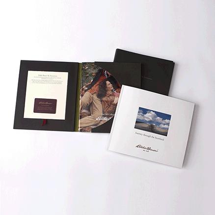 Fall public relations packet with catalog and coupon